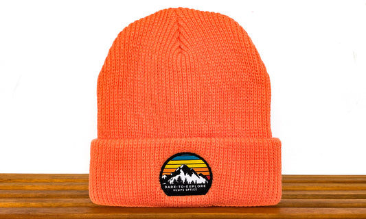 Snow Beanie - Orange