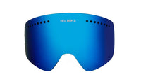 Ice Blue Mirror Lens - Flat - Humps Optics