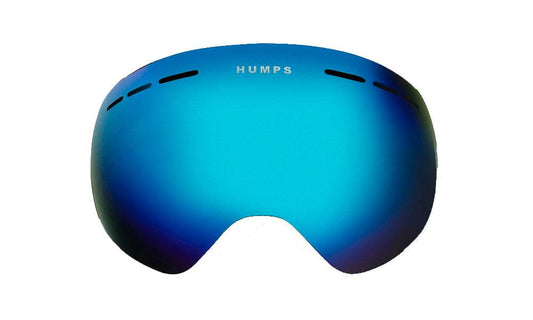 Ice Blue Mirror Lens - Rounded