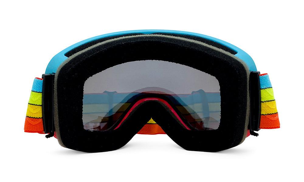 Retro Steez - Ice Blue Mirror - Humps Optics