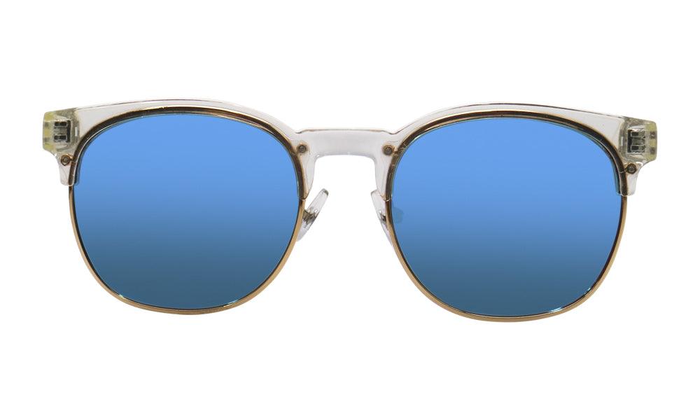 Ripple - Polarized Retro Print Blue Marble (Blue Mirror)