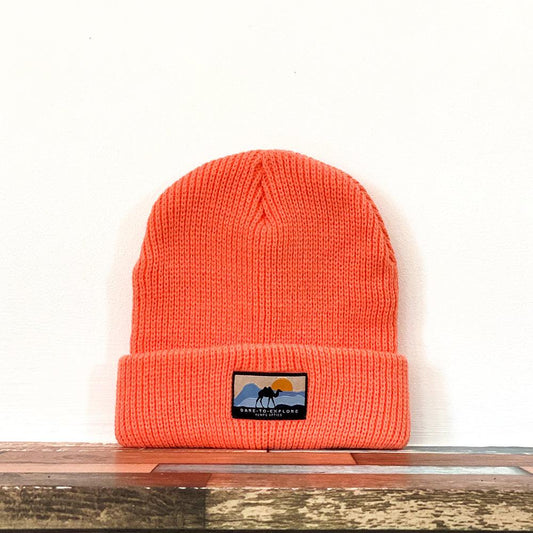 Snow Beanie - Peach