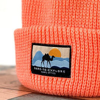 Snow Beanie - Peach - Humps Optics