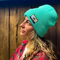 Snow Beanie - Teal - Humps Optics