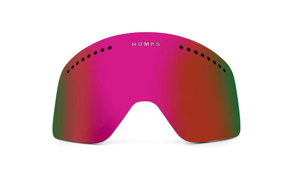 Watermelon Mirror Lens - Flat - Humps Optics